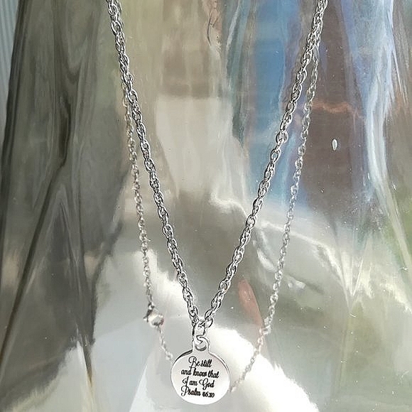 Christian Bible Verse Scripture Necklace - Picture 5 of 5